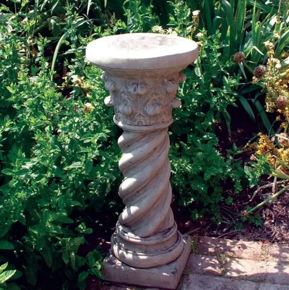 Roman Column Stone Garden Pedestal