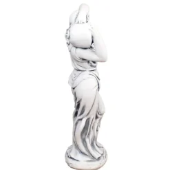 Roman Goddess with Urn 84cm Stone Resin Garden Statue