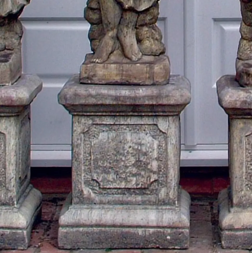 Roman Square Column Stone Garden Pedestal