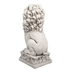 Royal Lion Antique Stone Garden Statue