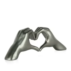 Sacred Love 15cm Anthracite Resin Indoor Sculpture
