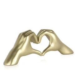 Sacred Love 15cm Gold Resin Indoor Sculpture