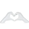 Sacred Love 15cm White Resin Indoor Sculpture