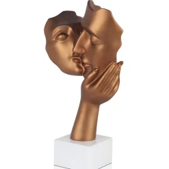 Secret Kiss 50cm Bronze Resin Indoor Sculpture