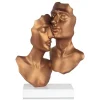 Secret Lovers 57cm Bronze Resin Indoor Sculpture