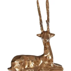 Serene Stag 38cm Bronze Metal Indoor Statue