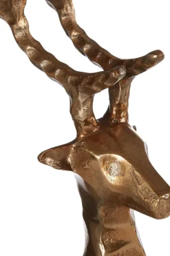 Serene Stag 38cm Bronze Metal Indoor Statue