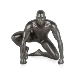 Shadow Protector 24cm Anthracite Resin Indoor Sculpture