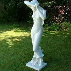 Shy Maiden 155cm Marble Resin Garden Statue