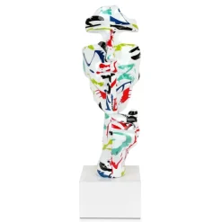 Silent Warrior 48cm Abstract Resin Indoor Sculpture