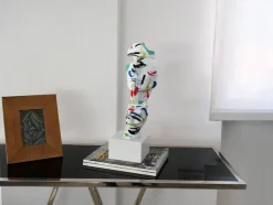 Silent Warrior 48cm Abstract Resin Indoor Sculpture