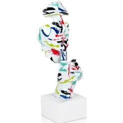 Silent Warrior 48cm Abstract Resin Indoor Sculpture