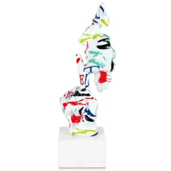 Silent Warrior 48cm Abstract Resin Indoor Sculpture