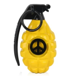 Sonic Grenade 25cm Yellow Resin Indoor Sculpture