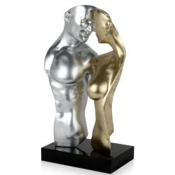 Soul Reflection 60cm Silver Resin Indoor Sculpture