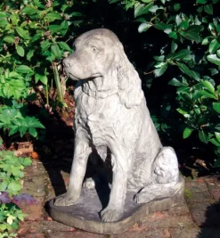 Springer Spaniel Stone Garden Ornament