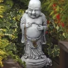 Standing Stone Buddha Garden Ornament