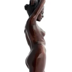 Standing Woman Bronze Indoor Sculpture