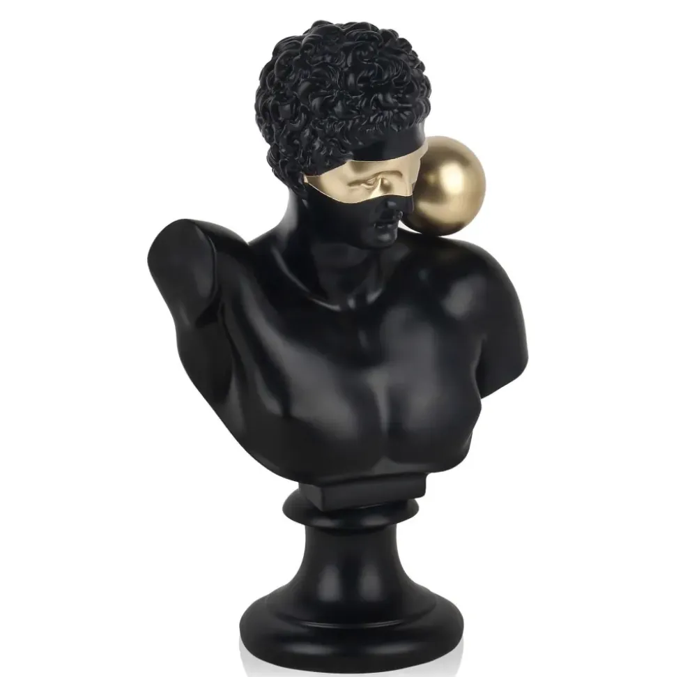 Stealth Titan 35cm Black Resin Indoor Sculpture