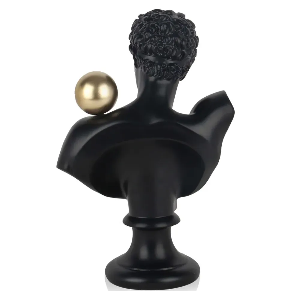 Stealth Titan 35cm Black Resin Indoor Sculpture