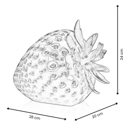Strawberry Pop 24cm Comic Art Resin Indoor Sculpture