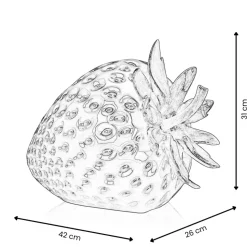 Strawberry Pop 31cm Comic Art Resin Indoor Sculpture