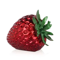 Strawberry Pop 31cm Red Resin Indoor Sculpture