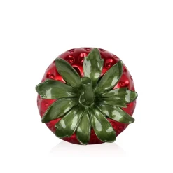 Strawberry Pop 24cm Red Resin Indoor Sculpture