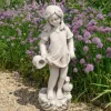 Summer Girl 71cm Stone Resin Garden Statue