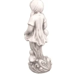 Summer Girl 71cm Stone Resin Garden Statue