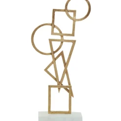 Symbol Ascent 47cm Gold Metal Indoor Sculpture
