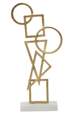 Symbol Ascent 47cm Gold Metal Indoor Sculpture