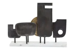 Symbolic 34cm Metal Indoor Sculpture