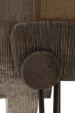 Symbolic 44cm Metal Indoor Sculpture
