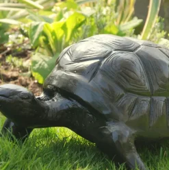 Tortoise Bronze Metal Garden Ornament
