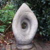 Twister Contemporary Stone Garden Sculpture