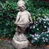 Victorian Girl 80cm Stone Garden Statue