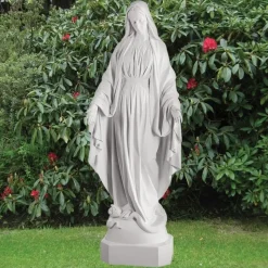 Virgin Mary 185cm Marble Resin Garden Statue
