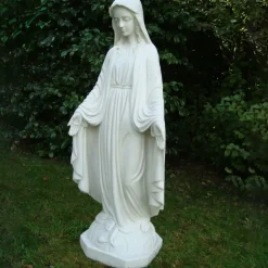 Virgin Mary 118cm Marble Resin Garden Statue