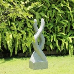 Visage Contemporary Stone Garden Sculpture