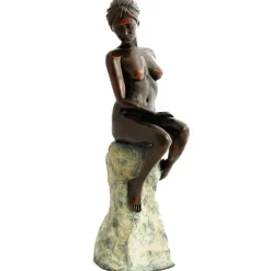 Warmth of the Sun Figurine Bronze Indoor Sculpture