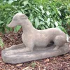 Whippet Stone Garden Ornament