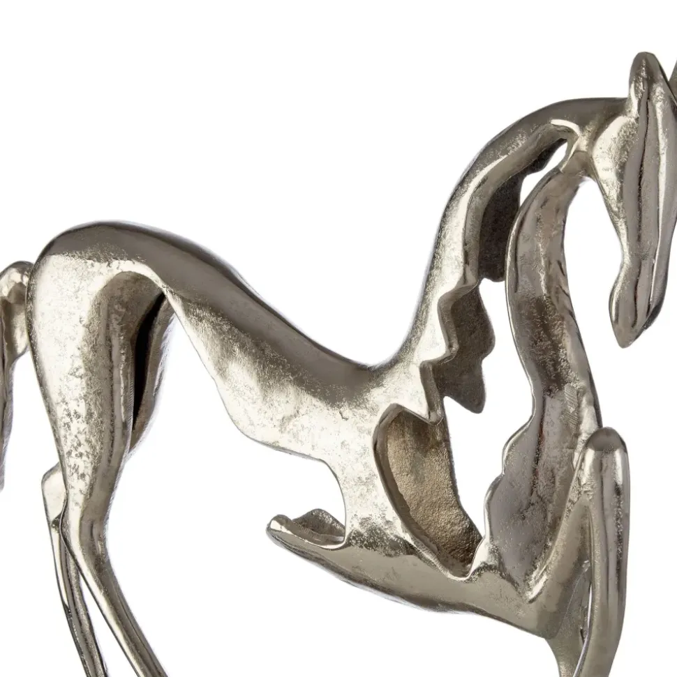 Wildheart Horse 48cm Metal Indoor Statue