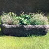 Woodland Plant Trough Stone Garden Planter