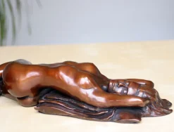Your Memory Lingers Figurine Bronze Indoor Sculpture