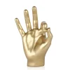 Zen Hand 27cm Gold Resin Indoor Sculpture